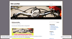 Desktop Screenshot of oldundnei.wordpress.com