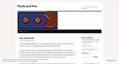 Desktop Screenshot of pixandpies.wordpress.com