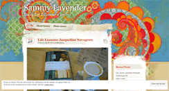 Desktop Screenshot of lavender511.wordpress.com