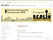 Tablet Screenshot of buc2012.wordpress.com