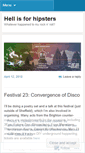 Mobile Screenshot of hellisforhipsters.wordpress.com