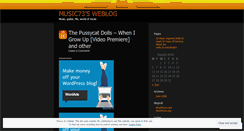 Desktop Screenshot of music73.wordpress.com