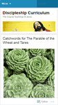 Mobile Screenshot of discipleshipcurriculum.wordpress.com