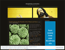 Tablet Screenshot of discipleshipcurriculum.wordpress.com