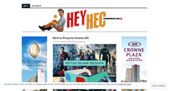 Desktop Screenshot of heyhec.wordpress.com