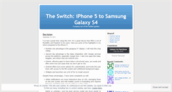 Desktop Screenshot of iphone5togs4.wordpress.com