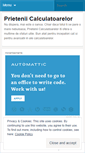 Mobile Screenshot of prieteniicalculatoarelor.wordpress.com