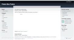 Desktop Screenshot of futerenonfutere.wordpress.com