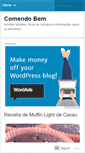 Mobile Screenshot of comendobem.wordpress.com