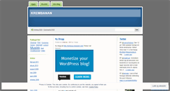 Desktop Screenshot of krembanan.wordpress.com