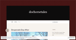 Desktop Screenshot of dochorsetales.wordpress.com