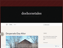 Tablet Screenshot of dochorsetales.wordpress.com