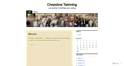 Desktop Screenshot of chepstowtwinning.wordpress.com