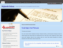 Tablet Screenshot of islamsejarah.wordpress.com