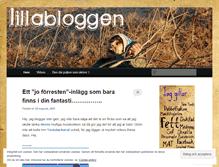 Tablet Screenshot of lillabloggens.wordpress.com