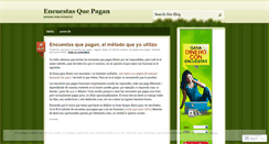 Desktop Screenshot of encuestasquepagan1.wordpress.com