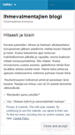 Mobile Screenshot of ihmevalmentaja.wordpress.com