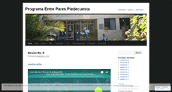 Desktop Screenshot of entreparespiedecuesta.wordpress.com