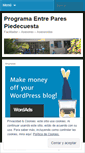 Mobile Screenshot of entreparespiedecuesta.wordpress.com
