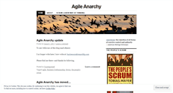 Desktop Screenshot of agileanarchy.wordpress.com
