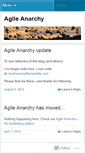 Mobile Screenshot of agileanarchy.wordpress.com