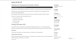 Desktop Screenshot of amosdelared.wordpress.com