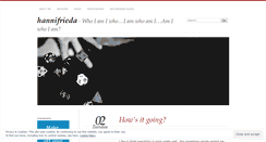 Desktop Screenshot of hannifrieda.wordpress.com