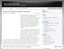 Tablet Screenshot of grandampersand.wordpress.com