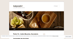 Desktop Screenshot of leakymails1.wordpress.com