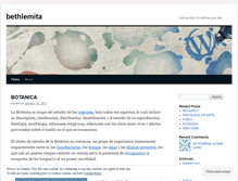 Tablet Screenshot of bethlemita.wordpress.com