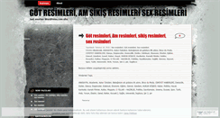 Desktop Screenshot of gotamsikissexresimleri.wordpress.com