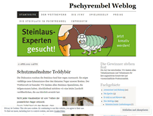 Tablet Screenshot of diesteinlaus.wordpress.com