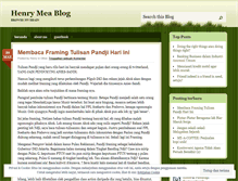 Tablet Screenshot of henrymea.wordpress.com