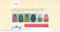 Desktop Screenshot of grosirgamismuslimah.wordpress.com