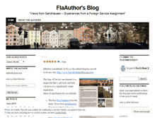 Tablet Screenshot of flaauthor.wordpress.com
