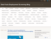 Tablet Screenshot of dfempscreening.wordpress.com