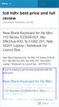 Mobile Screenshot of lcdhdtvbestprice.wordpress.com