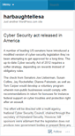 Mobile Screenshot of harbaughtellesa.wordpress.com