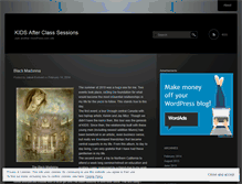 Tablet Screenshot of kidsmusic604.wordpress.com