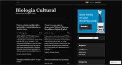 Desktop Screenshot of biologiacultural.wordpress.com