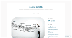 Desktop Screenshot of davekeith.wordpress.com