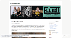 Desktop Screenshot of elliottphotostudio.wordpress.com