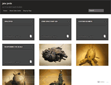 Tablet Screenshot of jakejerde.wordpress.com