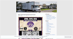 Desktop Screenshot of eastcoastmoving.wordpress.com