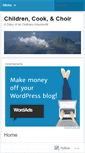 Mobile Screenshot of childrencookchoir.wordpress.com