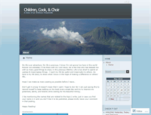 Tablet Screenshot of childrencookchoir.wordpress.com