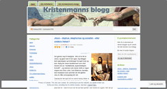 Desktop Screenshot of kristenmannsblogg.wordpress.com