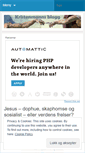 Mobile Screenshot of kristenmannsblogg.wordpress.com