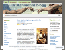 Tablet Screenshot of kristenmannsblogg.wordpress.com