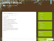 Tablet Screenshot of jesmac.wordpress.com
